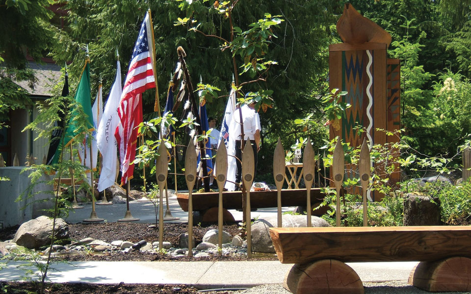 Nakano Associates Squaxin Island Tribe Veterans Memorial